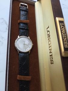 Longines Le Grande Classic, szwajcarski zegarek męski, w całości oryginalne elementy, koperta 34mm+box