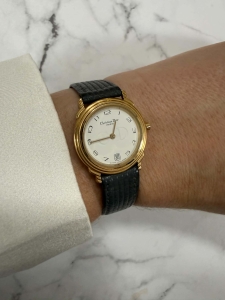 Christian Dior, szwajcarski zegarek vintage, damski, koperta 24mm, oryginalny 
