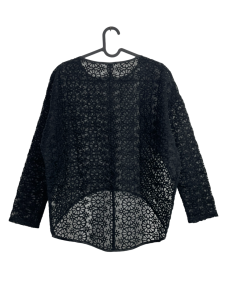 MAX & Co czarna elgancka bluzka *S