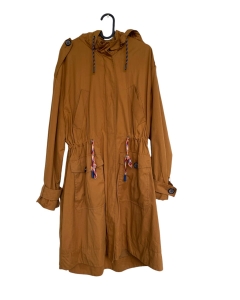 ZARA miodowa parka * M