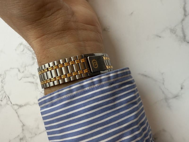 Gucci męski zegarek vintage wraz z oryginalnym pudełkiem (4).jpeg