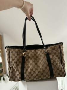 Gucci guccissima torba na ramię, stan bdb + worek 