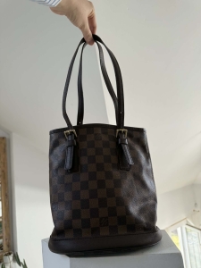 Louis Vuitton Bucket Bag Damier Ebene 