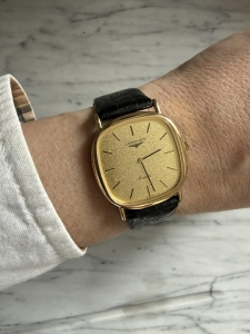 Longines zegarek vintage, unisex, koperta 30mm, w całości oryginalne elementy