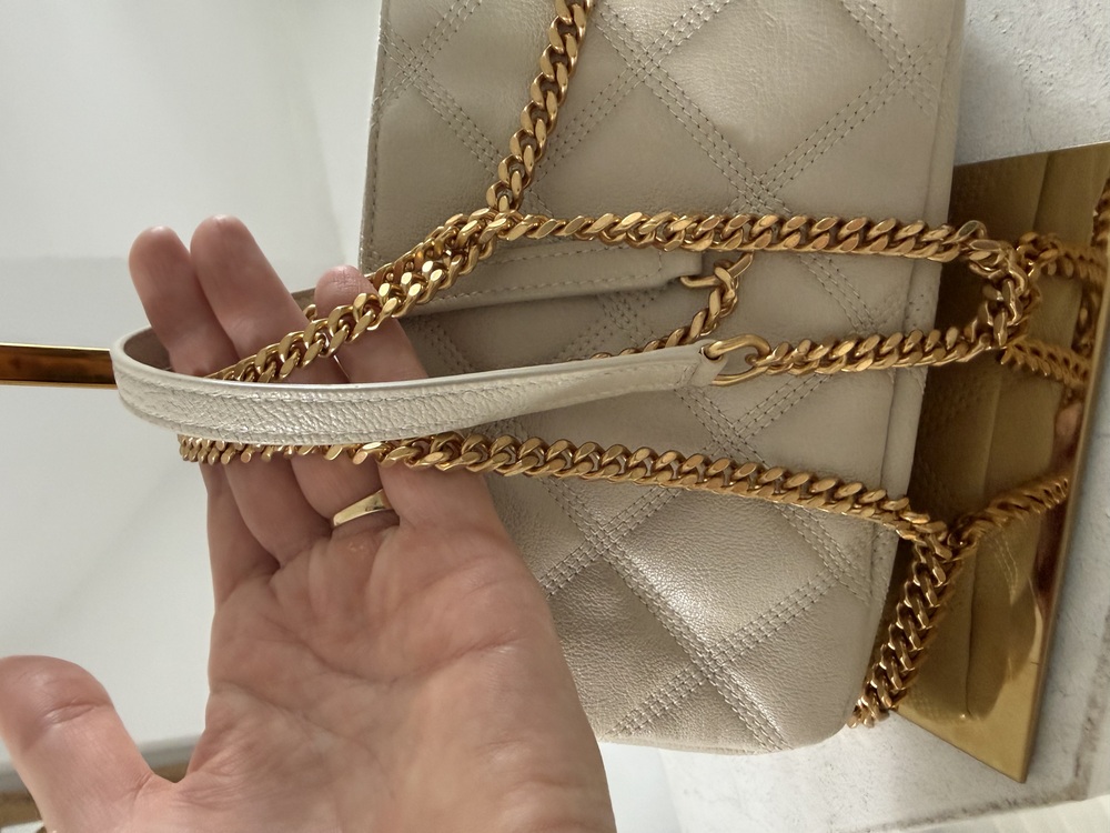 saint laurent torebka na ramię kremowa (2).jpeg