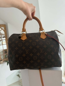 Louis Vuitton Speedy 30  + pudelko i worek 