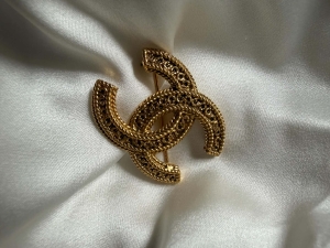 Chanel broszka vintage, Stan bdb/idealny