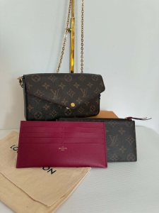Louis Vuitton pochette Wzor Damier Ebene 