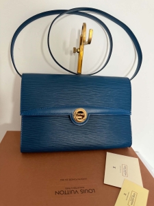 Louis Vuitton Arche skórzana torba na ramię + box +worek 